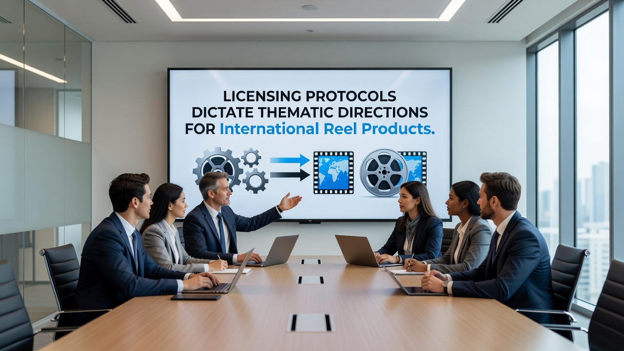 International licensing agreements guide thematic elements in reel products