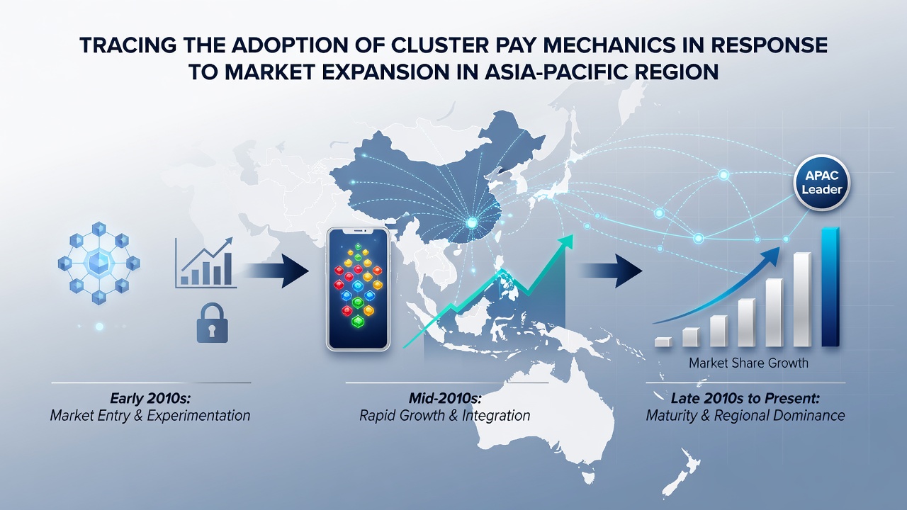 Detailed view of cluster pay reel grids used in Asia-Pacific licensed casino platforms